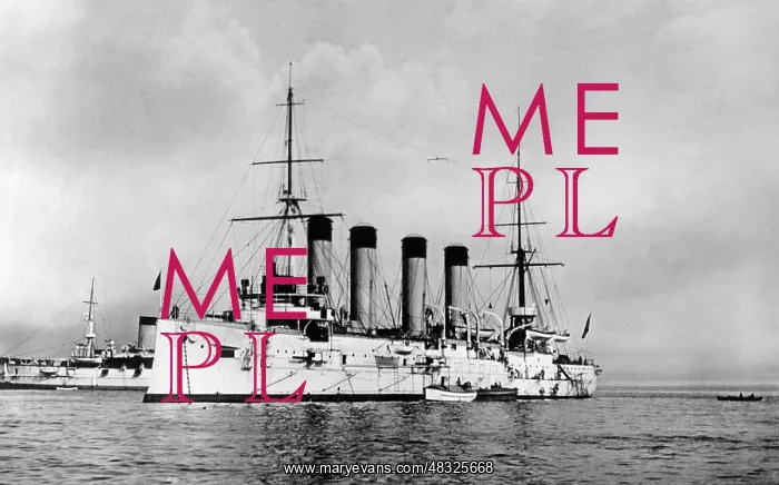 : Russian battleship Bajan, 1904 : Russian battleship Bajan, 1904