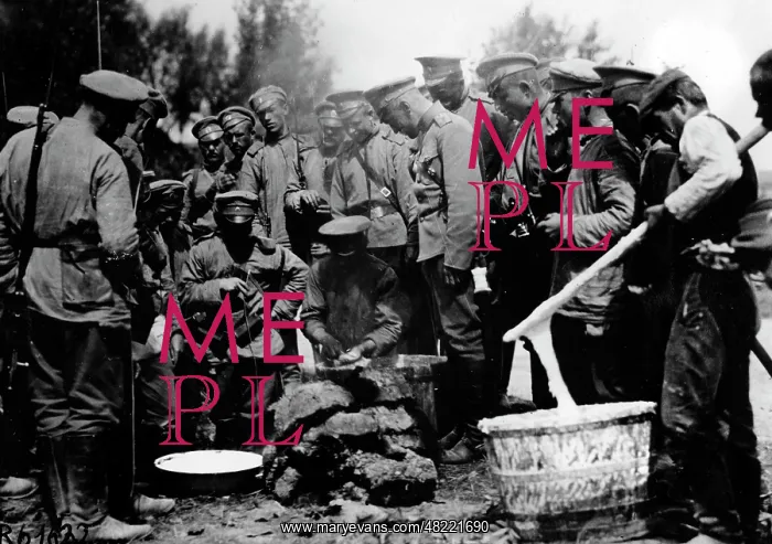: Russian bivouac in WW I : Russian bivouac in WW I