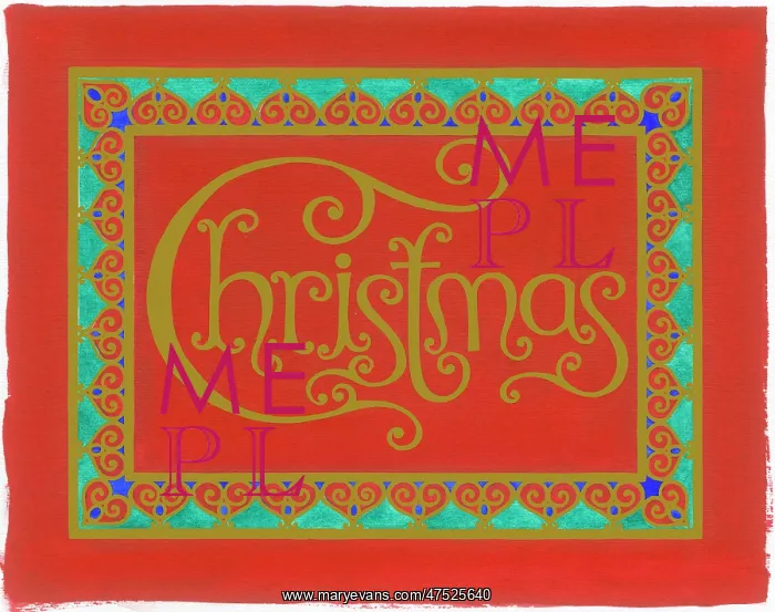 : Russian Border Design with Christmas : Russian Border Design with Christmas