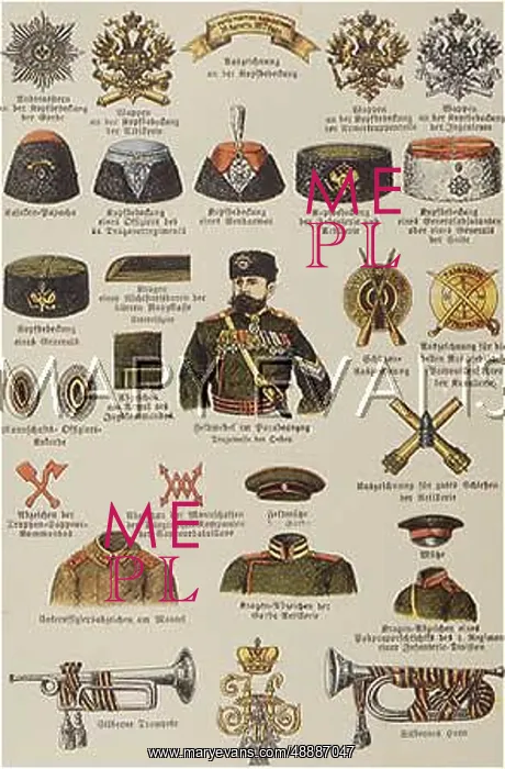  : RUSSIAN CAPS & BADGES