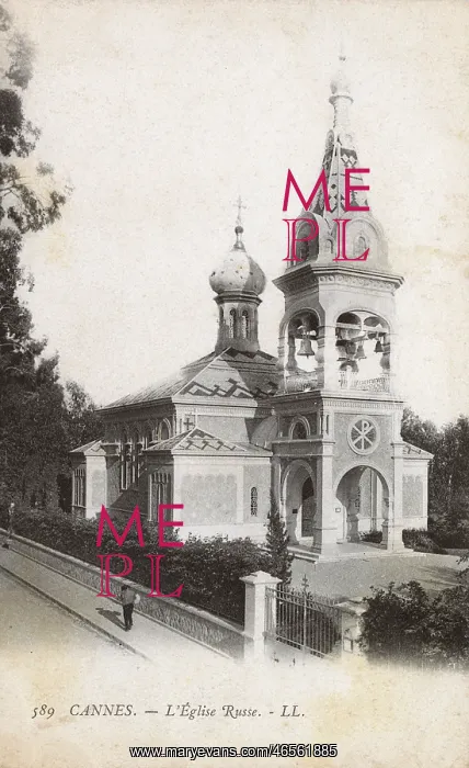  : Russian Church - Cannes, Frances