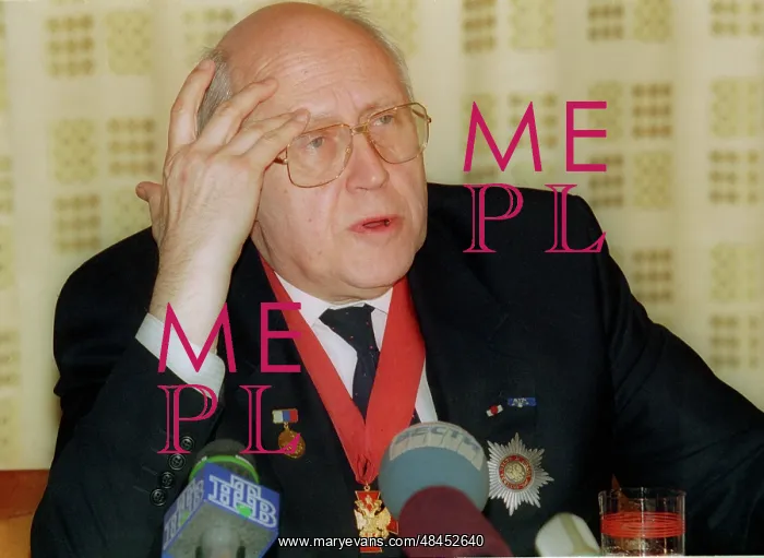 : Russian composer Mstislav Rostropovich, 1997 : Russian composer Mstislav Rostropovich, 1997