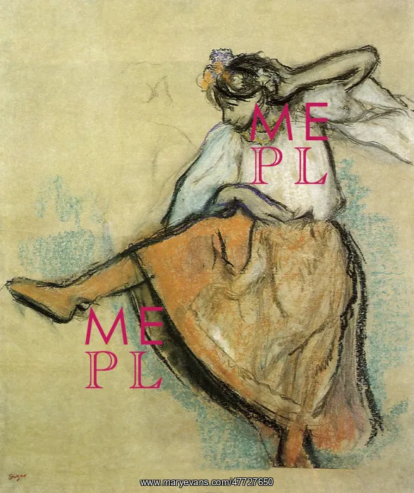  : Russian Dancer, by Degas