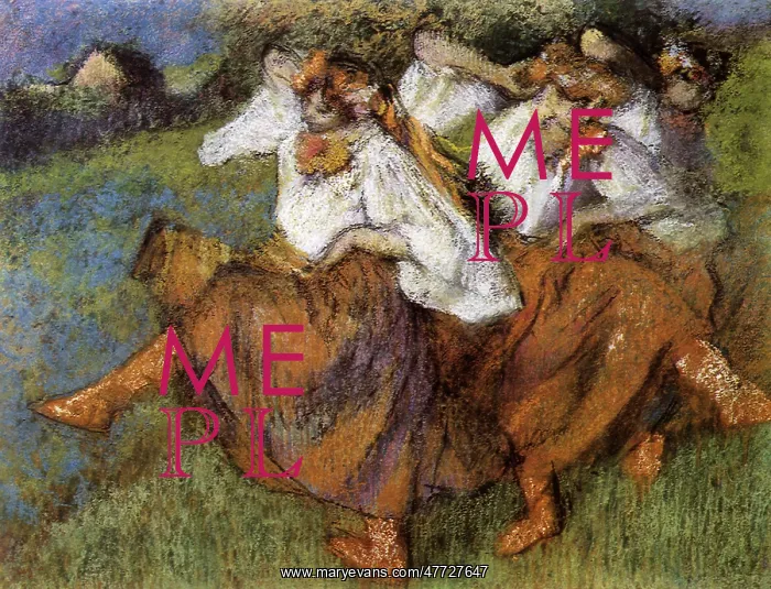  : Russian Dancers, by Degas
