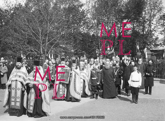 : Russian Easter Procession, 1903 : Russian Easter Procession, 1903