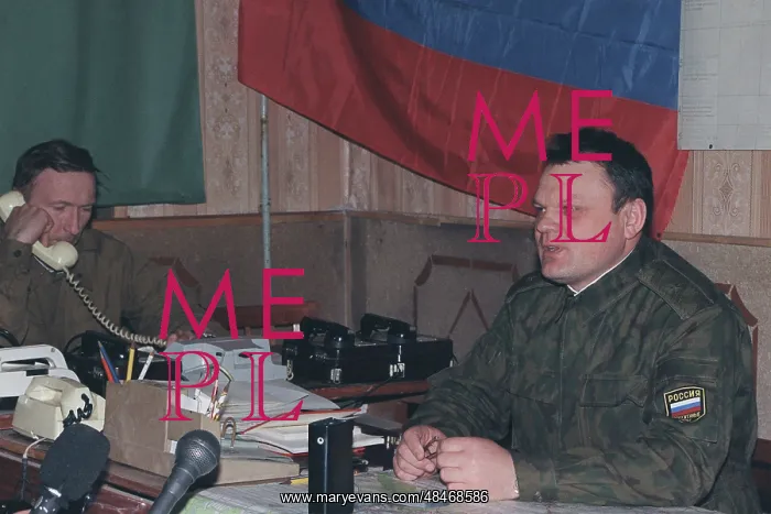 : Russian federal troops commander Ivan Babichev : Russian federal troops commander Ivan Babichev