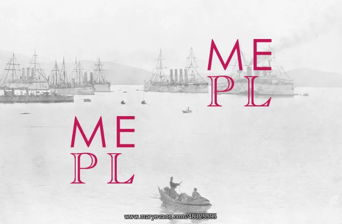 : Russian fleet at Port Arthur, 1904 / 1905 : Russian fleet at Port Arthur, 1904 / 1905
