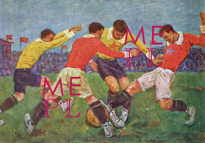 : Russian Football Match : Russian Football Match