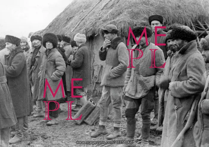 : Russian forced laborers 1942 : Russian forced laborers 1942