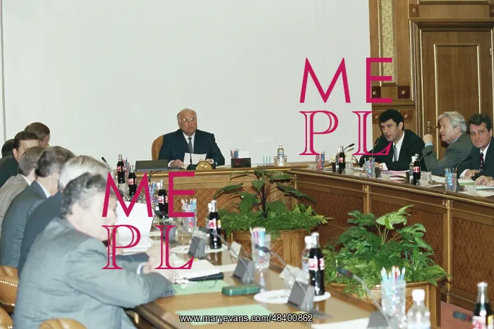 : Russian Government Meeting : Russian Government Meeting