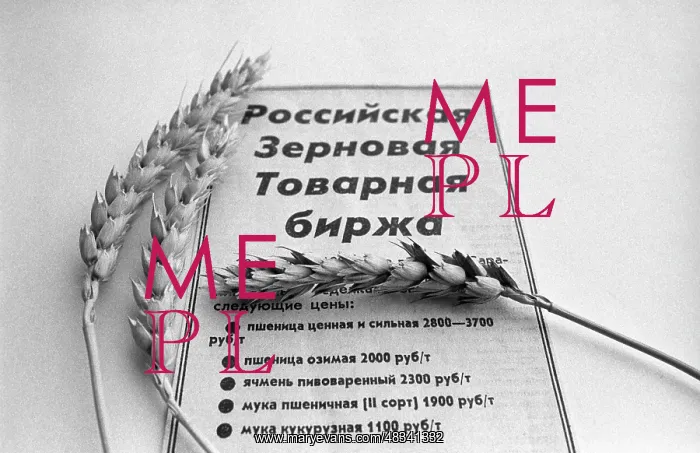 : Russian grain exchange, 1991 : Russian grain exchange, 1991