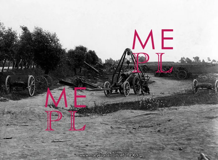 : Russian heavy artillery pieces, 1915 : Russian heavy artillery pieces, 1915