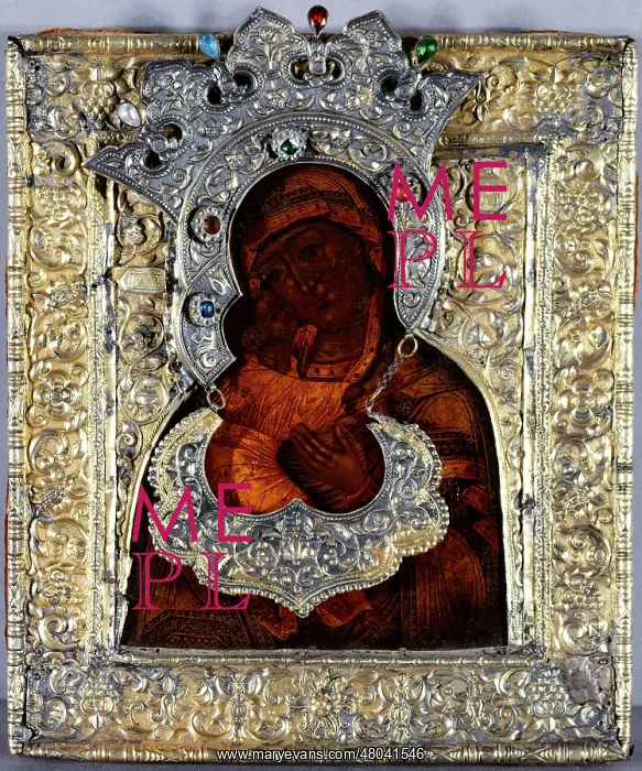  : Russian icon: Our Lady of Vladimir