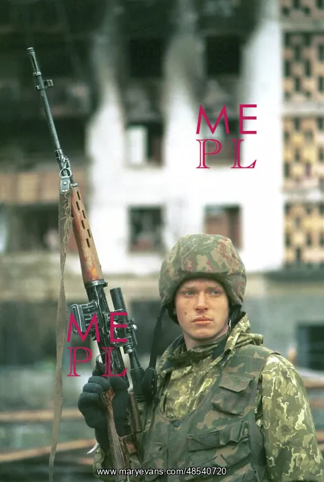 : Russian internal troops in Grozny, 1995 : Russian internal troops in Grozny, 1995