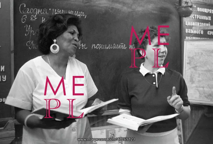: Russian lesson in Havana, 1987 : Russian lesson in Havana, 1987