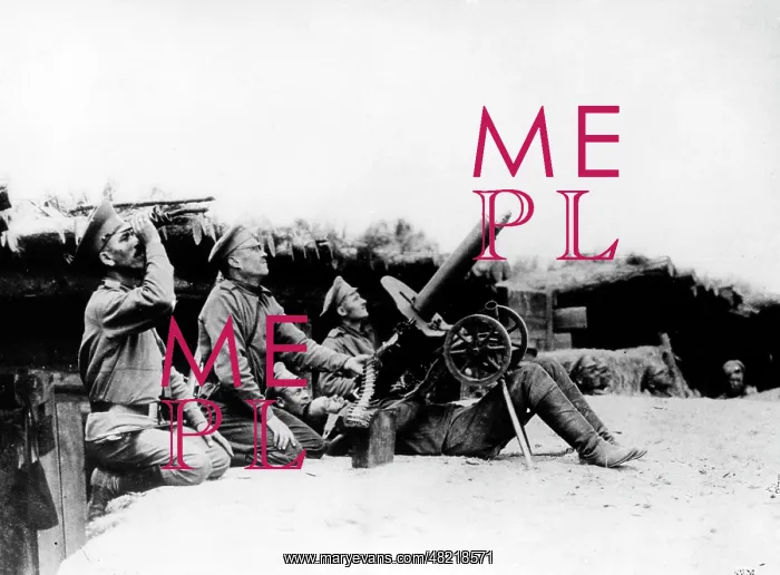 : Russian machine gun unit, 1915 : Russian machine gun unit, 1915