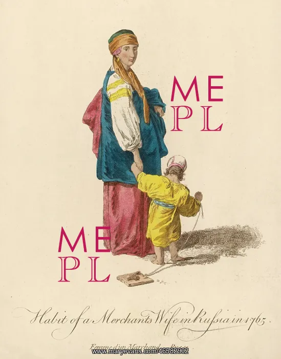  : RUSSIAN MERCHANTS WIFE