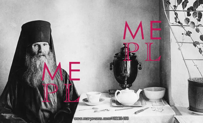 : Russian monk, 1910 : Russian monk, 1910