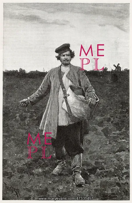  : RUSSIAN MOUJIK SOWING
