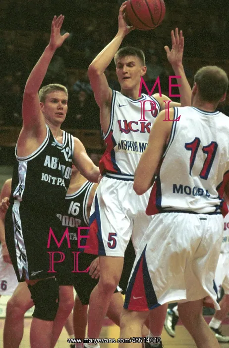 : Russian PBC CSKA Moscow forward Andrei Kirilenko, 1999 : Russian PBC CSKA Moscow forward Andrei Kirilenko, 1999