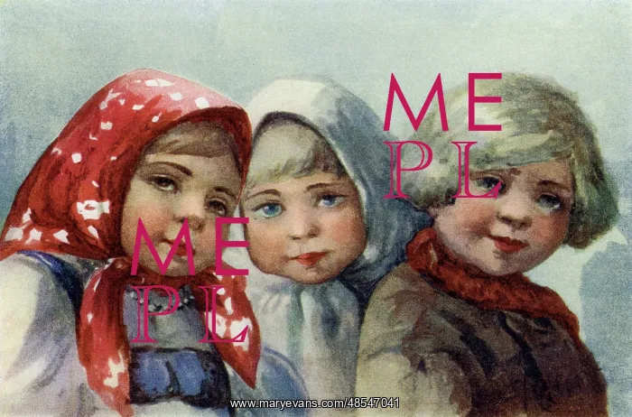 : Russian peasant children : Russian peasant children