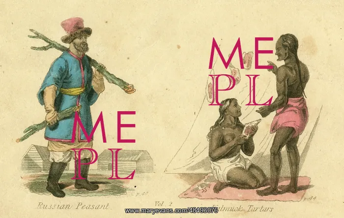 : Russian Peasant and Kalmuck Tartars