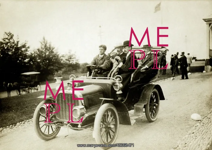  : Russian plenipotentiaries on an outing, circa 1905