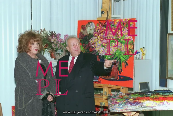  : Russian pop singer Alla Pugacheva visit to Zurab