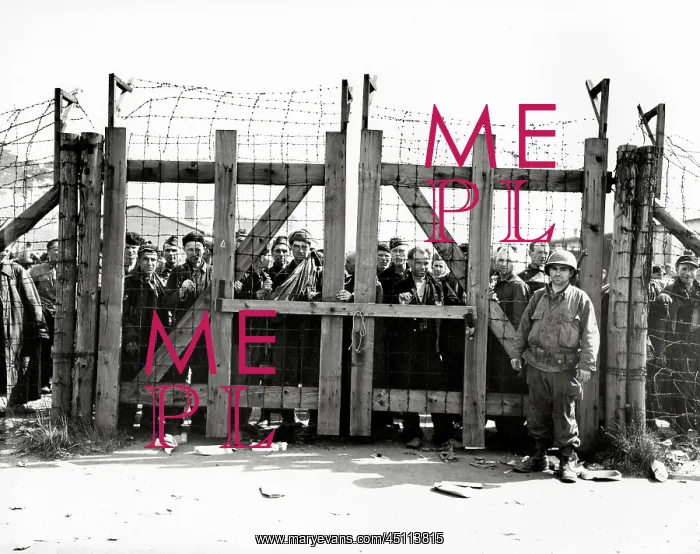 : Russian POW camp liberated by U.S. Army : Russian POW camp liberated by U.S. Army