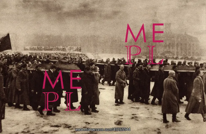 : Russian Revolution. Funeral of 182 persons killed : Russian Revolution. Funeral of 182 persons killed