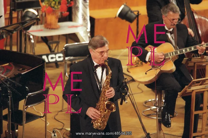 : Russian saxophone player Georgy Garanian performs : Russian saxophone player Georgy Garanian performs