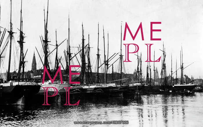  : Russian ships in the harbour of Kiel, 1916