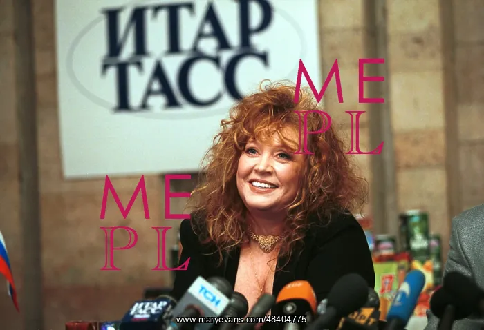 : Russian singer Alla Pugacheva press conference : Russian singer Alla Pugacheva press conference