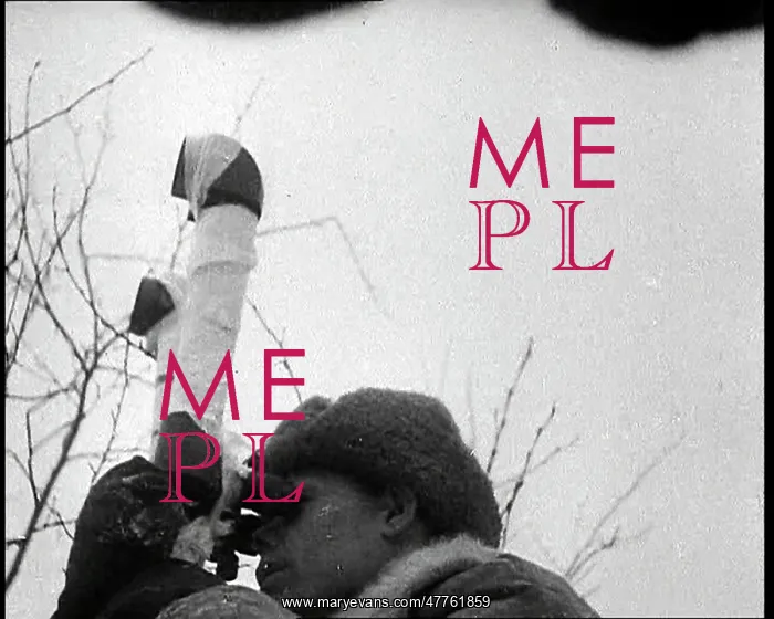: A Russian Soldier Using a Periscope : A Russian Soldier Using a Periscope