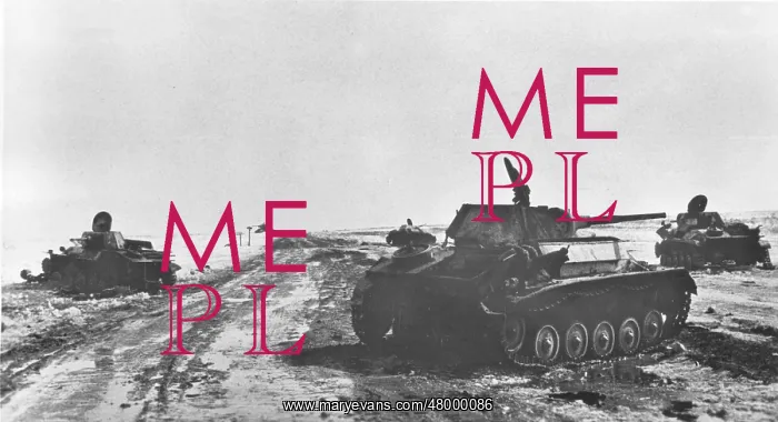 : Russian tanks bombarded, WW2 : Russian tanks bombarded, WW2