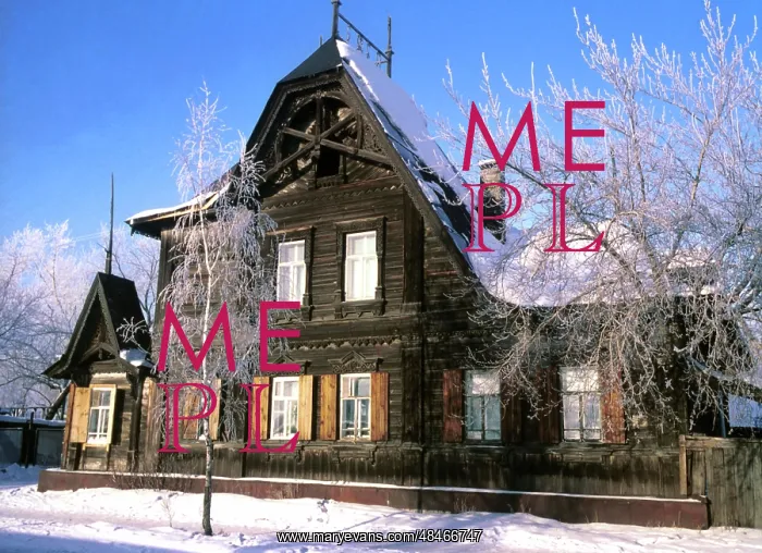 : Russian terem in Barnaul, 1994 : Russian terem in Barnaul, 1994