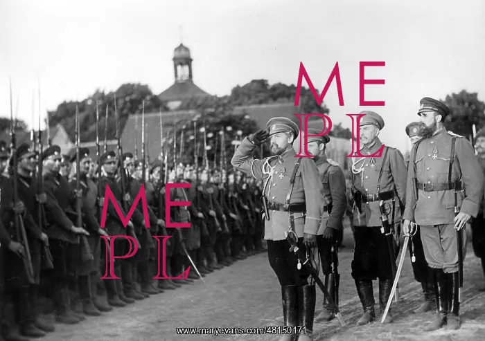 : Russian troops before the battle of Tannenberg, 1914 : Russian troops before the battle of Tannenberg, 1914