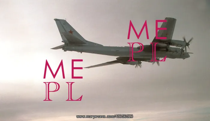 : Russian Tupolev Tu-95 strategic bomber exercise, 1996 : Russian Tupolev Tu-95 strategic bomber exercise, 1996