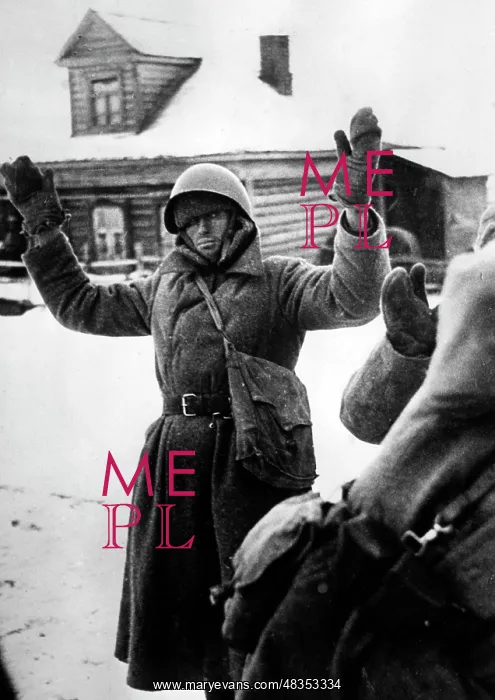  : Russian war prisoners on the eastern front, 1942