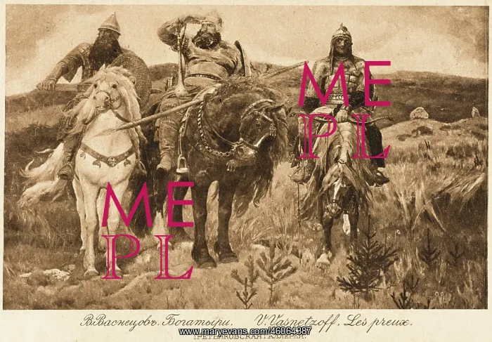 : Three Russian warriors : Three Russian warriors