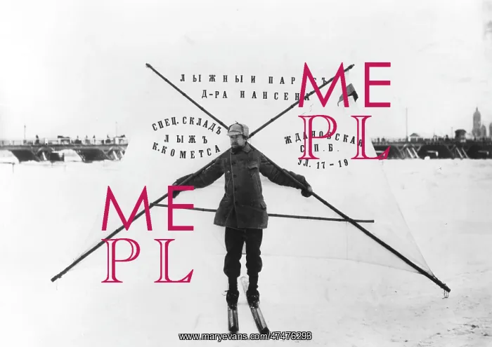 : Russian Wind Propelled Skier : Russian Wind Propelled Skier