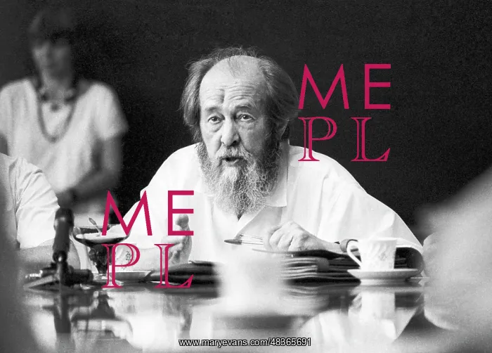 : Russian writer Alexander Solzhenitsyn, 1994 : Russian writer Alexander Solzhenitsyn, 1994