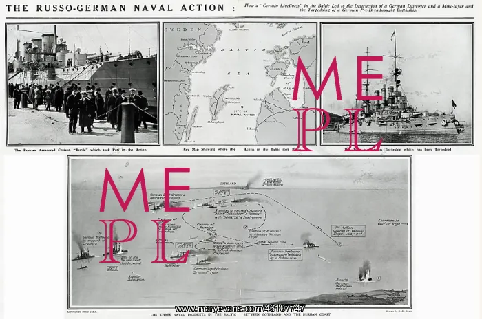 : Russo-German naval action in the Baltic, WW1 : Russo-German naval action in the Baltic, WW1