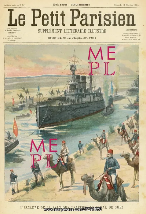 : Russo-Japan War, Suez Canal : Russo-Japan War, Suez Canal