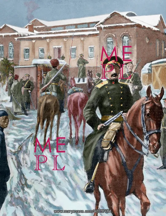 : Russo-Japanese War (1904-1905). Russian headquarters at Port : Russo-Japanese War (1904-1905). Russian headquarters at Port