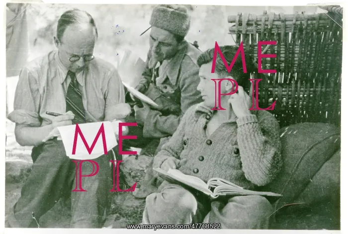 : Bill Rust, Evan Williams and Lt Edwards : Bill Rust, Evan Williams and Lt Edwards