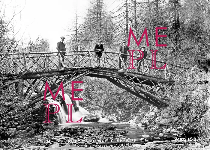 : Rustic Bridge, Glenariff : Rustic Bridge, Glenariff