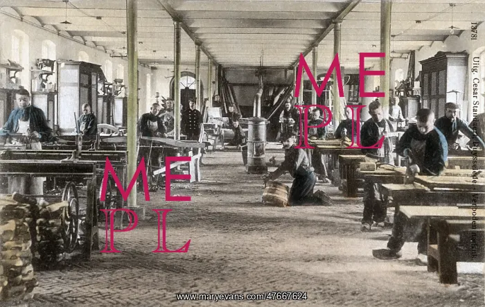 : Ruysselede Reformatory, Belgium - Carpentry workshop : Ruysselede Reformatory, Belgium - Carpentry workshop