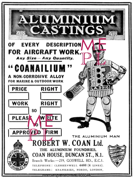 : R.W.Coan Aluminium Castings : R.W.Coan Aluminium Castings