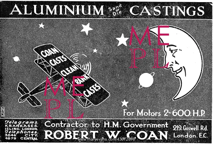 : R.W.Coan - Coan Casts Clean Crank Cases : R.W.Coan - Coan Casts Clean Crank Cases